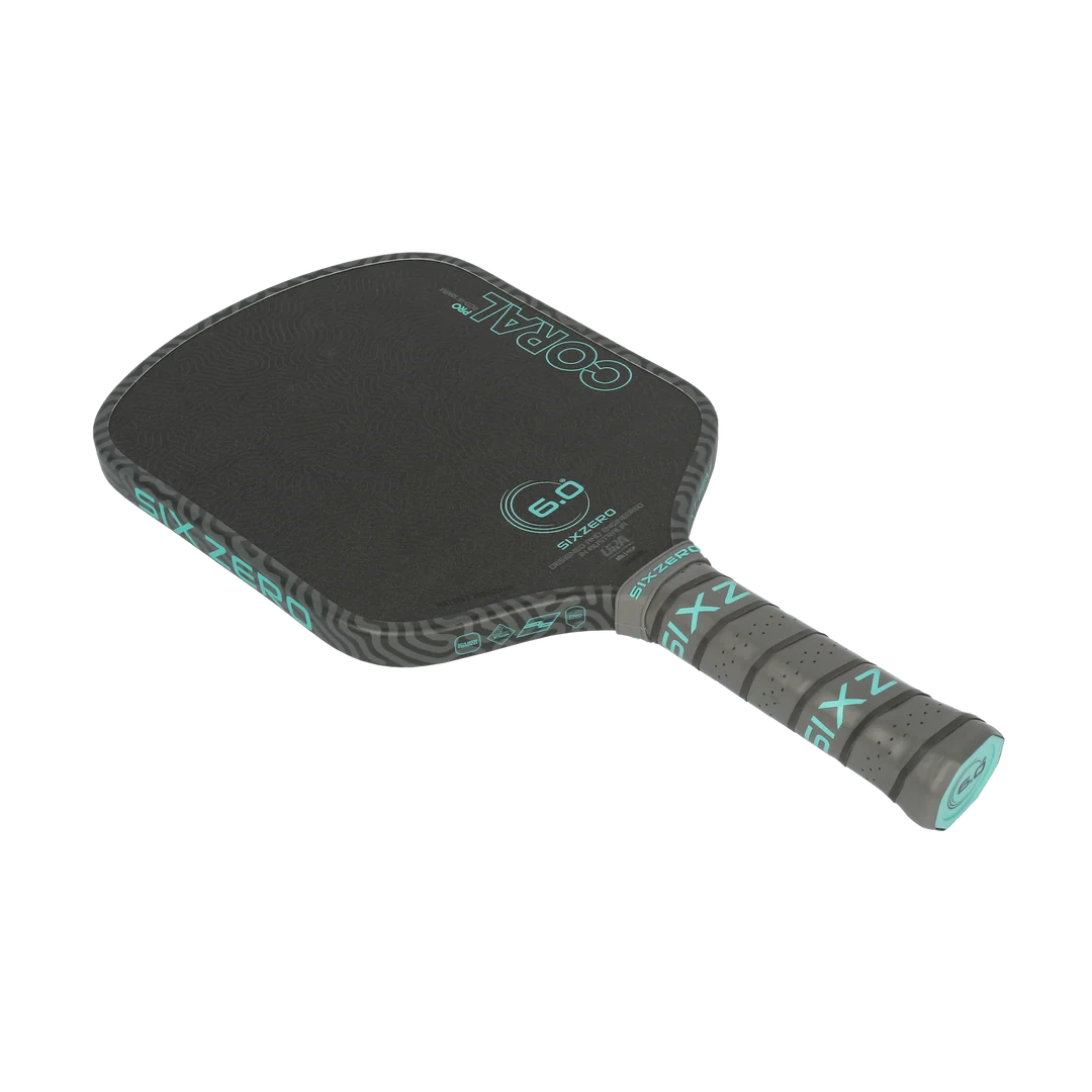 Six Zero Coral Pro 16mm Widebody UPA Pickleball Paddle