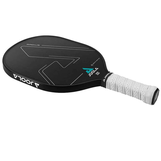 Close up of JOOLA Radius CGS textured Carbon Grip Surface face