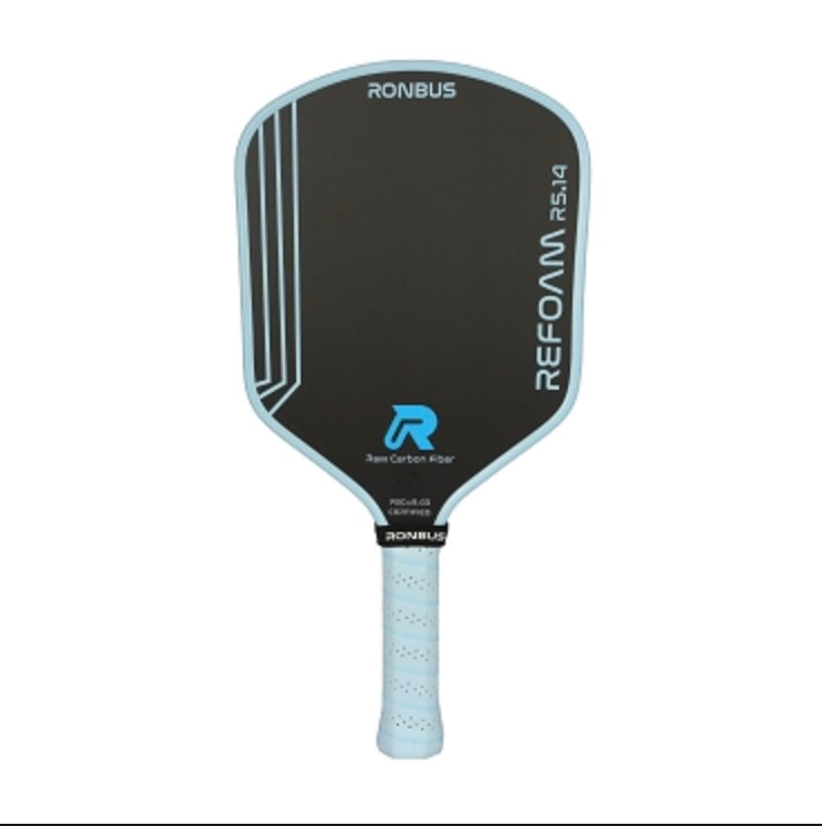 Ronbus Refoam R5.14 raw T700 carbon fiber paddle face close up