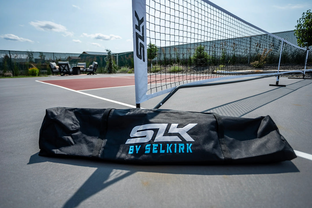 Selkirk SLK Prime Portable Pickleball Net — Close-Up