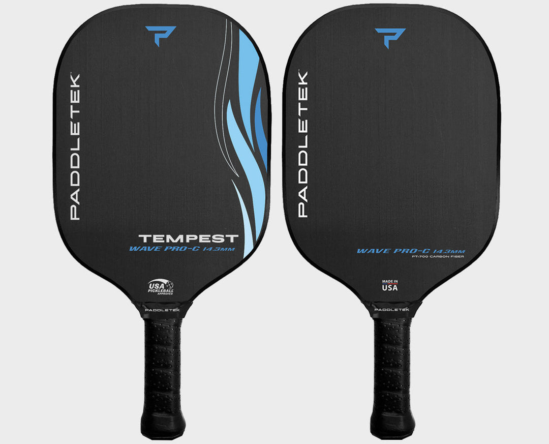 Paddletek Tempest Wave Pro-C 14.3 Pickleball Paddle — Shop Pickleball Paddles US