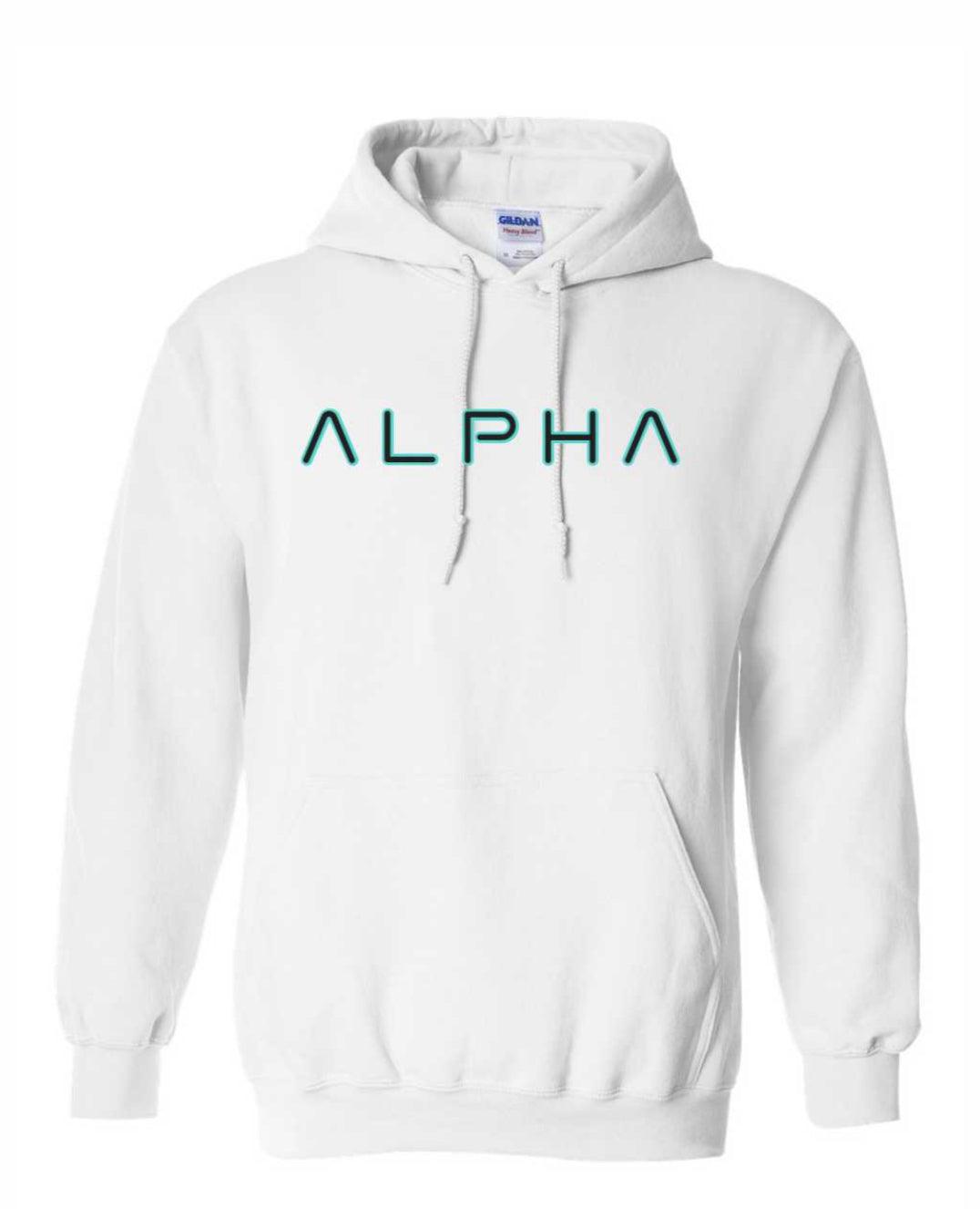 Alpha Heavy Weight Classic Fit Hoodie - Pickleball Paddle Shop