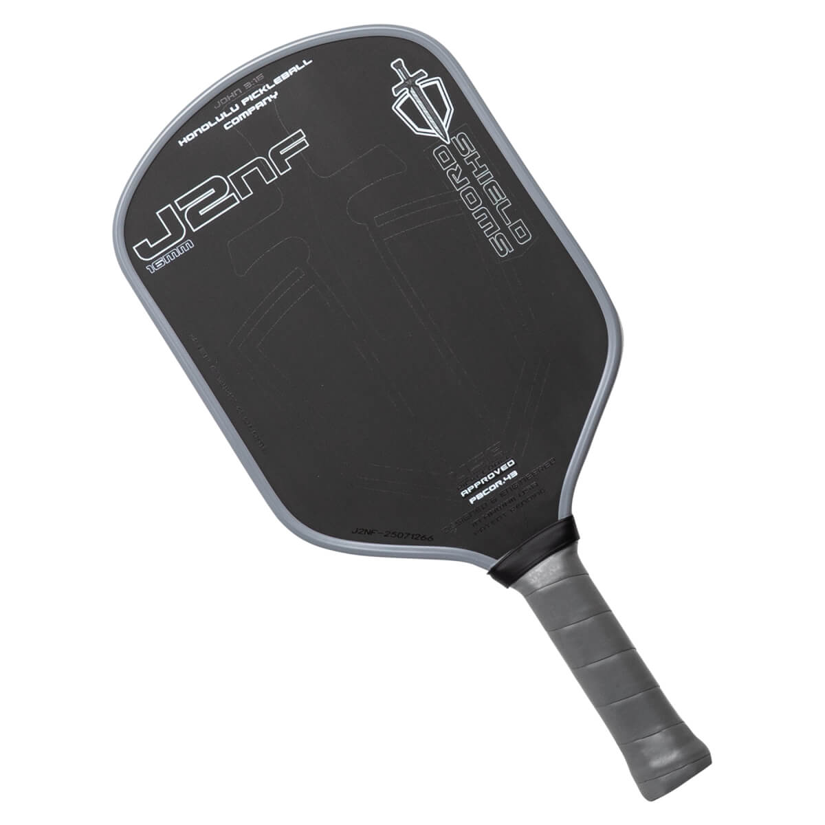 Sword & Shield Honolulu J2NF Gen 4.5 Pickleball Paddle - 16mm Foam