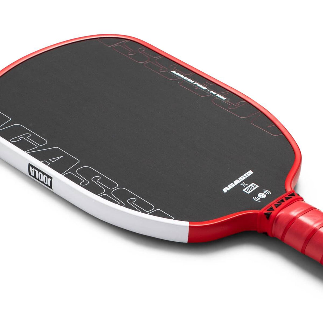 JOOLA Andre Agassi Pro pickleball paddle 14mm – front view
