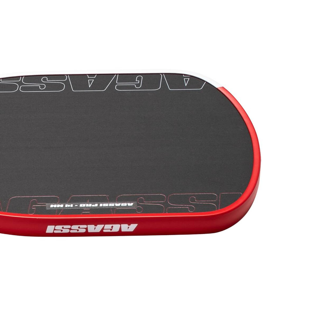 JOOLA Agassi Pro 14mm – elongated 16.5 x 7.5 silhouette