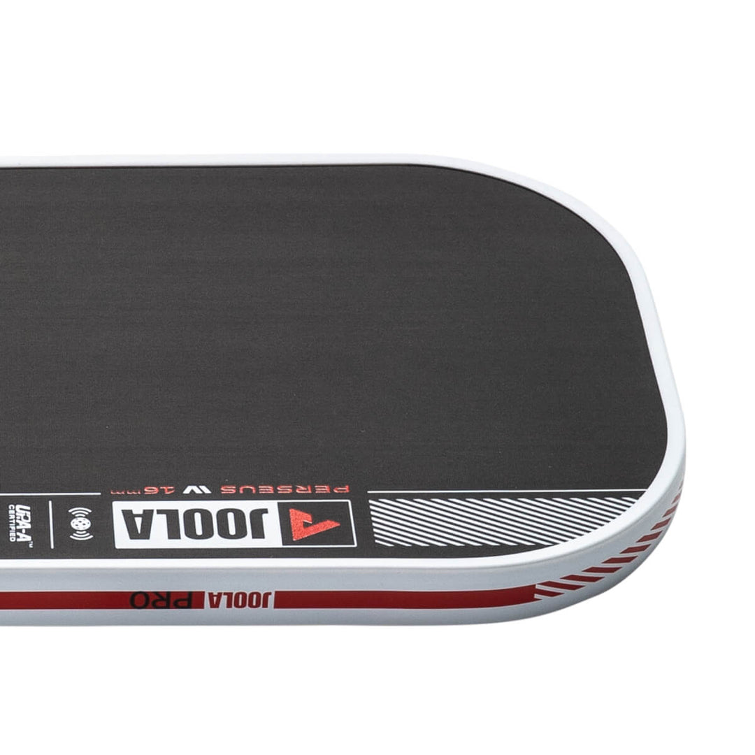 JOOLA Ben Johns Perseus Pro IV pickleball paddle – edge profile