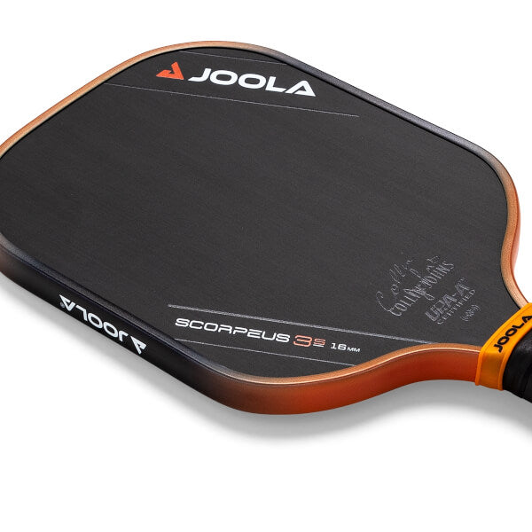 JOOLA Scorpeus 3S – Charged Carbon surface detail
