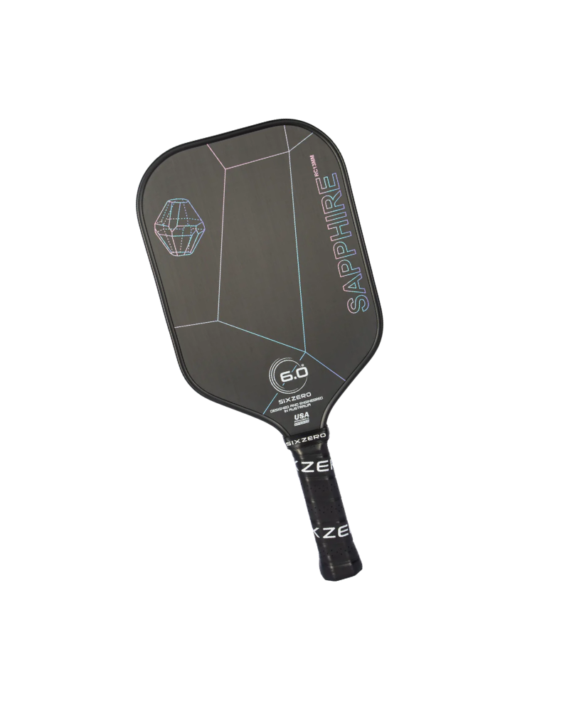 Six Zero Sapphire 13mm Pickleball Paddle