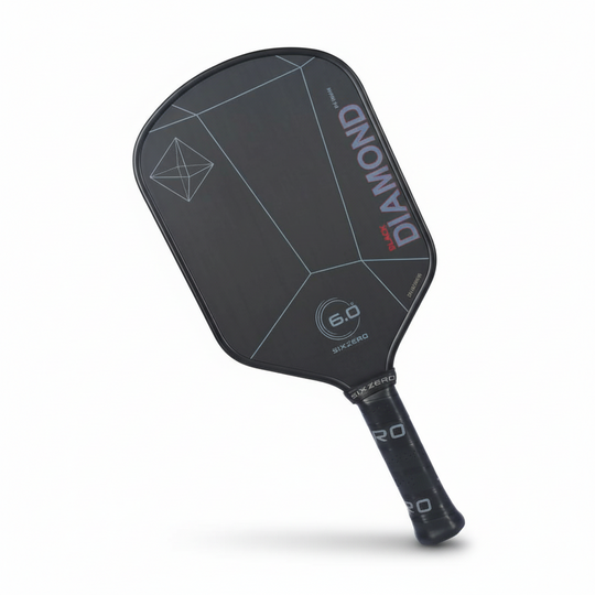 Pala de pickleball Six Zero Black Diamond Power de 16 mm 