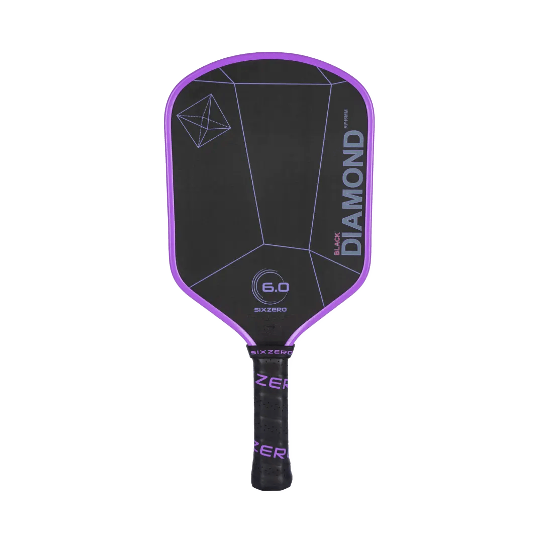 Six Zero Black Diamond Power 16mm Pickleball Paddle - Pickleball Paddle Shop