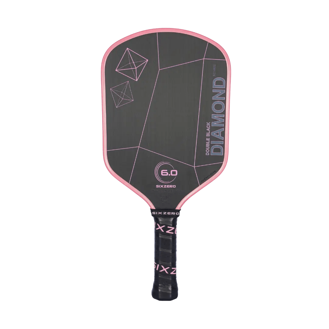 Six Zero Double Black Diamond Control 16mm Pickleball Paddle - Pickleball Paddle Shop