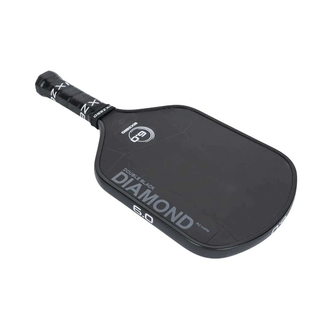 Six Zero Double Black Diamond Control 16mm Pickleball Paddle - Pickleball Paddle Shop