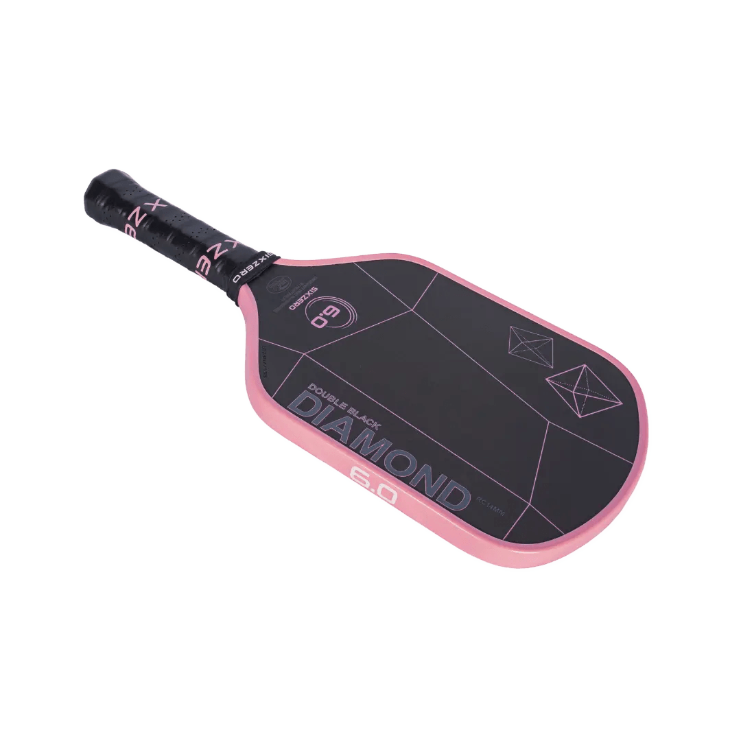 Six Zero Double Black Diamond Control 16mm Pickleball Paddle - Pickleball Paddle Shop