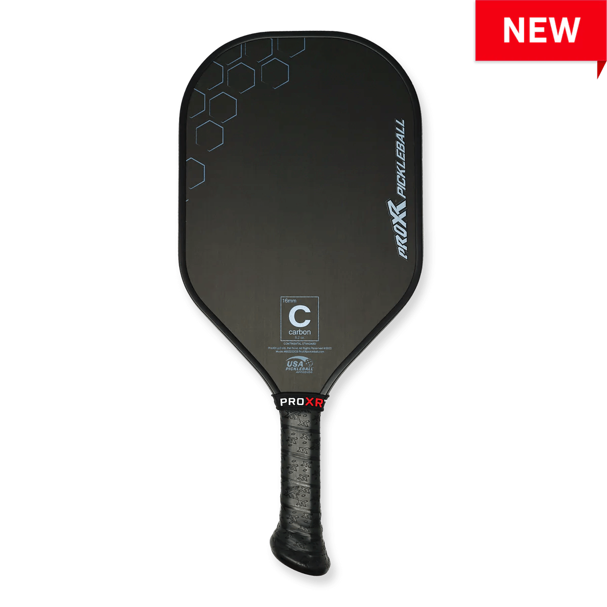 ProXR Raw Carbon 14mm Pickleball Paddle - Pickleball Paddle Shop