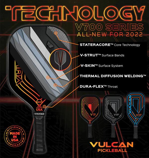 Vulcan V710 Max Pickleball Paddle - Pickleball Paddle Shop